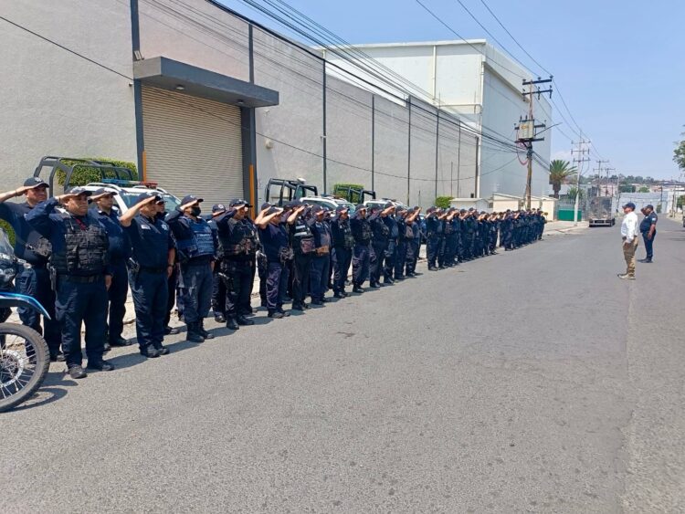 REALIZAN OPERATIVO EN NAUCALPAN PARA ABATIR INCIDENCIA DE ROBO DE VEHÍCULOS Y MOTOCICLETAS