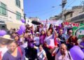 TOMAN MUJERES PRIISTAS LAS CALLES DE NEZAHUALCÓYOTL PARA EXIGIR EQUIDAD Y JUSTICIA EN EL MARCO DEL 8M