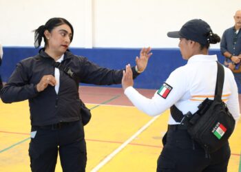 REFUERZA HUIXQUILUCAN HABILIDADES DE MUJERES POLICÍA CON CURSOS DE DEFENSA PERSONAL