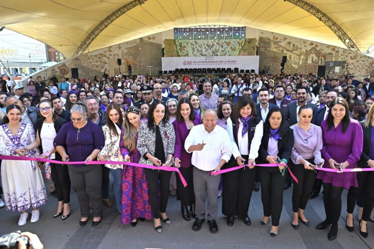 ENCABEZA RACIEL PÉREZ CRUZ CONMEMORACIÓN DEL 8M DÍA INTERNACIONAL DE LA MUJER