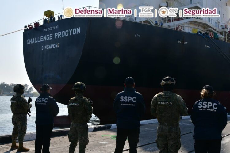 Marina asegura cargamento histórico de combustible robado en Tamaulipas