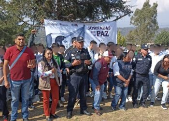 Se suman jóvenes y servidores públicos de Nicolás Romero a Jornada Nacional de Tequios