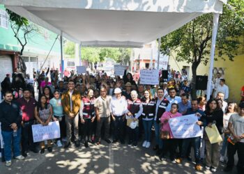 Rehabilita Raciel Pérez calles de la Zona Oriente de Tlalnepantla