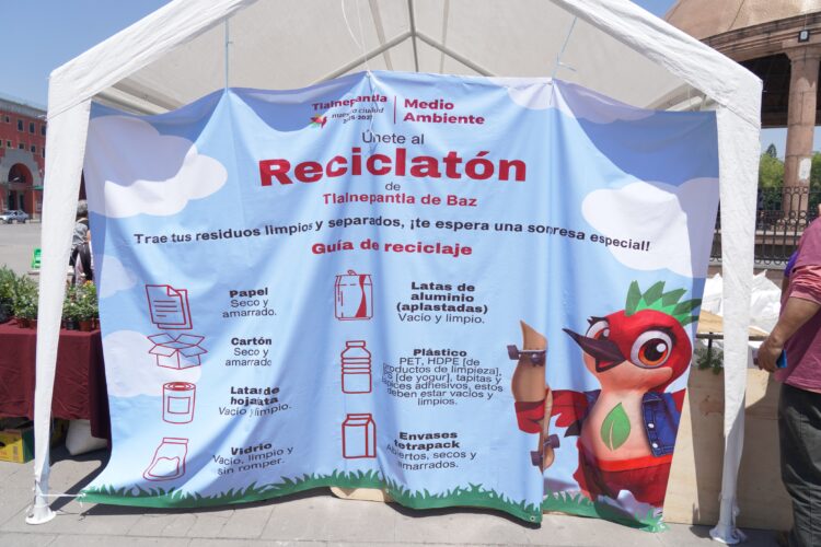 Ya está el primer Reciclatón en Tlalnepantla