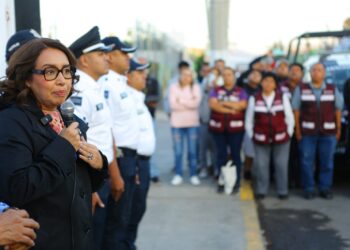 Concluye Azucena Cisneros instalación de 27 Sectores de Seguridad
