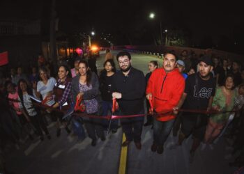 En Naucalpan entrega Isaac Montoya Rehabilitación de Avenidas