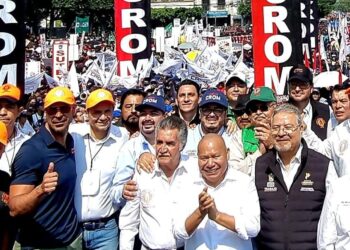 Amador Monroy, fuerte entre el gremio trabajador y las dirigencias sindicales del Estado de México