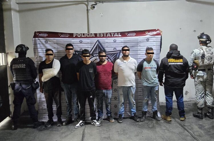 DETIENEN A UNA DE LAS BANDAS DELICTIVAS MÁS BUSCADAS EN NAUCALPAN
