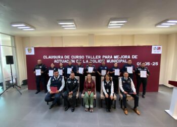 NICOLÁS ROMERO CUENTA CON POLICÍAS MEJOR CAPACITADOS PARA PROTEGER A LOS CIUDADANOS: YOSELIN MENDOZA