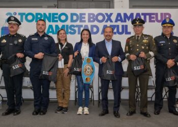 Pedro Rodríguez inaugura Segundo Torneo de Box amateur entre policías «Amistad Azul»
