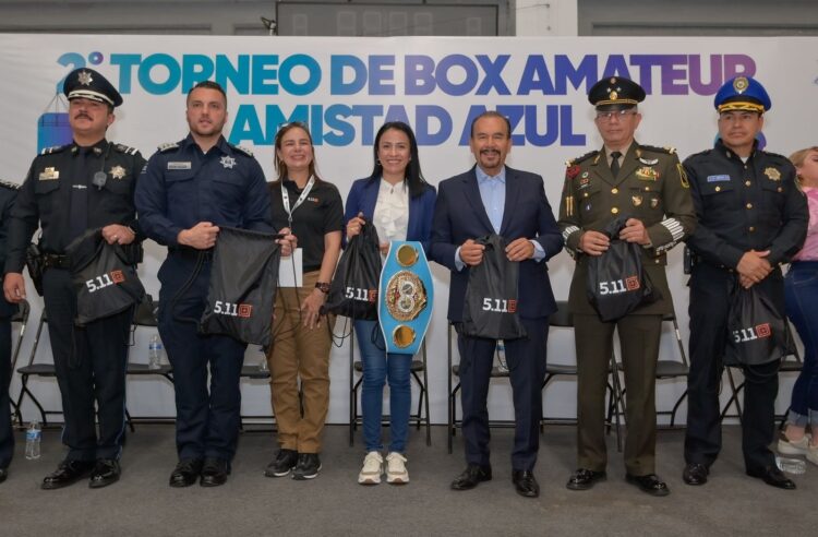 Pedro Rodríguez inaugura Segundo Torneo de Box amateur entre policías «Amistad Azul»