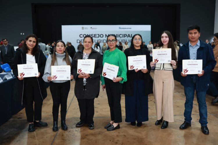 RECONOCE EL SESESP A HUIXQUILUCAN POR AVANCES EN IMPLEMENTACIÓN DE LA JUSTICIA CÍVICA