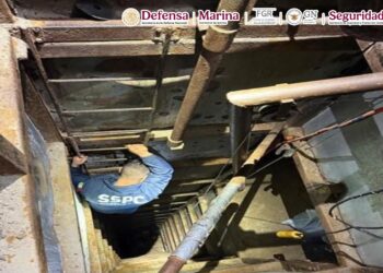 Hallan narcotúnel de 600 metros de largo en Tijuana: conecta a México con EU