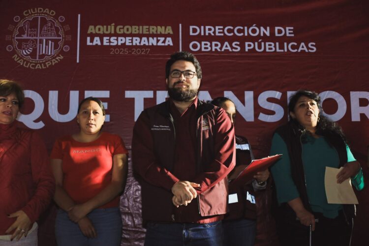 Isaac Montoya ordena aplicar pavimento a 2 calles de la Colonia Modelo