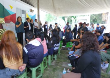 Total respaldo para hacer frente a problemáticas juveniles: Azucena