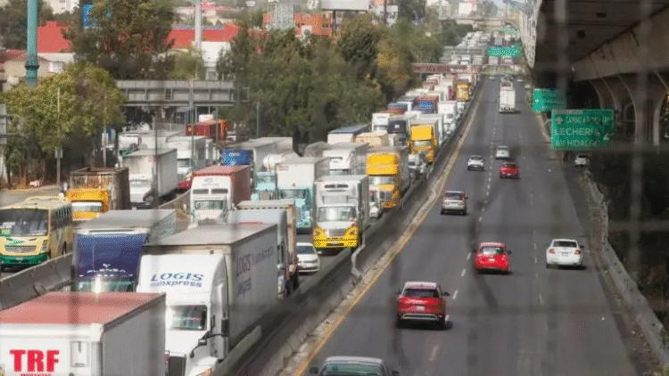 Comienza reducción de carriles en la autopista México – Querétaro por obras