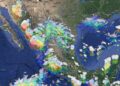 Nueva onda tropical se aproxima a la península de Yucatán y causará lluvias y chubascos en gran parte del país