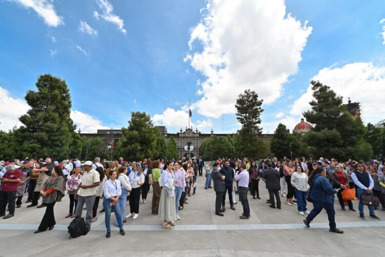 Congreso del Edomex se une al Simulacro Nacional 2025