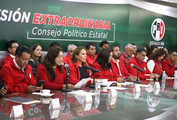 El PRI no se dobla y mucho menos se arrodilla: Cristina Ruiz