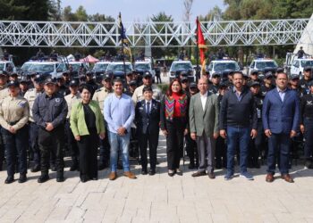 Rosi Wong Entrega 72 Nuevas Patrullas a la Guardia Civil de Tecámac