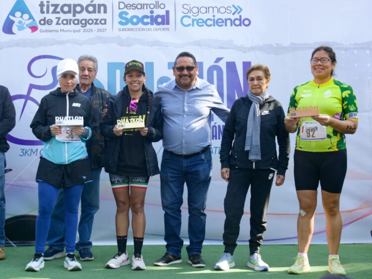 EL DEPORTE SE VIVE EN ATIZAPÁN DE ZARAGOZA EN EL PRIMER DUATLÓN 2025
