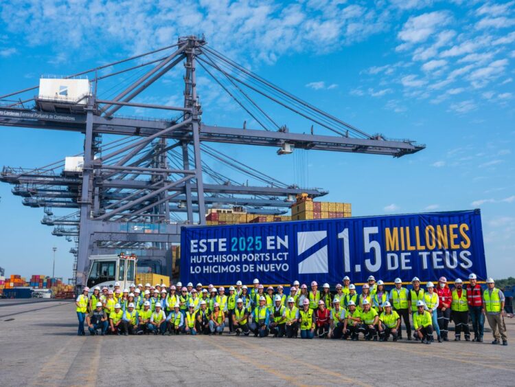Hutchison Ports LCT alcanza por segundo año consecutivo 1.5 millones de TEUs en Lázaro Cárdenas