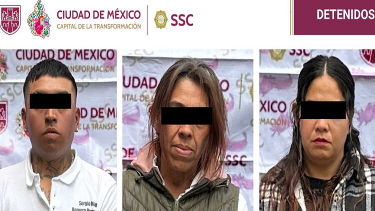 Caen presuntos extorsionadores que cobraban cuotas a choferes en el paradero Indios Verdes