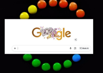Doodle de Google despide 2025 con animación especial por Año Nuevo