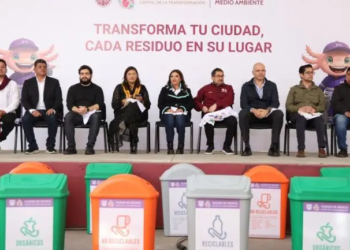 Inicia campaña en CDMX para separar basura en tres contendores a partir del 1 de enero