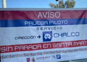 Empieza prueba piloto de nueva ruta del Trolebús Elevado de Constitución de 1917 a Chalco