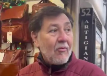 Protagoniza Gerardo Fernández Noroña altercado en lujoso centro comercial de Roma