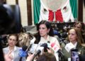 Garantiza Kenia López Rabadán discusión amplia y plural de la reforma electoral que envíe la Presidenta de la República