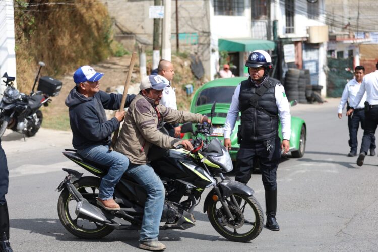 RETIRA HUIXQUILUCAN MÁS DE TRES MIL 700 MOTOCICLETAS DE CIRCULACIÓN COMO PARTE DEL OPERATIVO DE REORDENAMIENTO