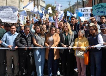 REALIZA HUIXQUILUCAN INVERSIÓN HISTORICA EN LA REPAVIMENTACIÓN DE LA AVENIDA ZACAMULPA