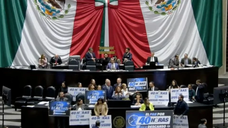 Diputados aprueban reducción de la jornada laboral a 40 horas con un día de descanso