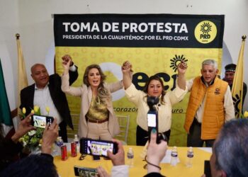 Ceci Ocampo asume la presidencia del PRD en la Alcaldía Cuauhtémoc