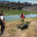 Llegan Autoridades de Naucalpan a limpieza de Presa Madin