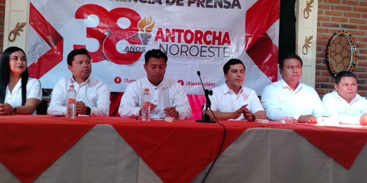 En Nicolás Romero Antorchitas convocan a la luchar por la gente