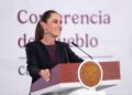 Presidenta Claudia Sheinbaum resalta reducción de 44% en los homicidios dolosos a nivel nacional; representan 38 homicidios diarios menos
