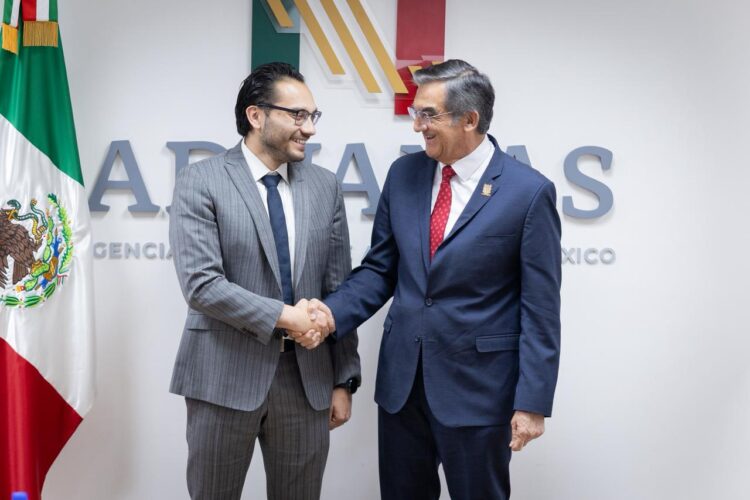 Impulsa gobernador de Tamaulipas agenda aduanera estratégica con nuevo titular de la ANAM