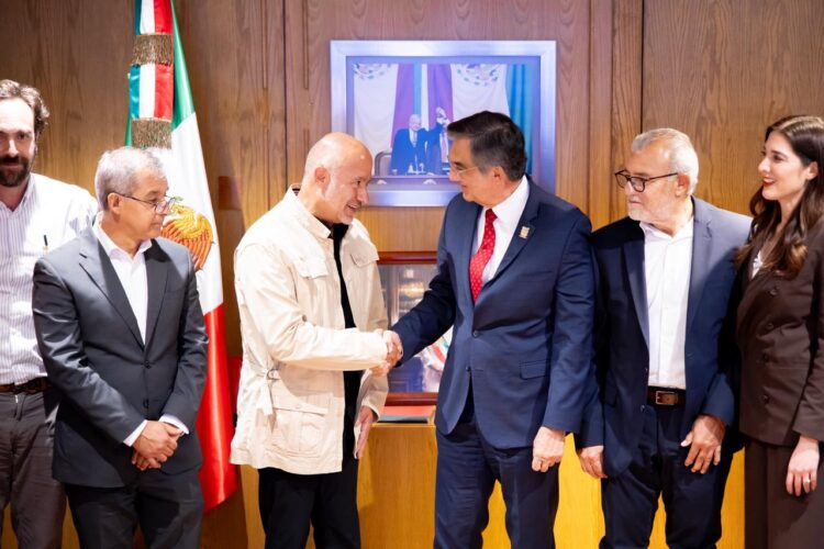 Gestiona Tamaulipas con la SICT impulso a infraestructura carretera y ferroviaria para fortalecer la conectividad y el desarrollo del estado