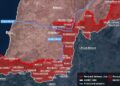 Israel delimita la zona ocupada al sur del Líbano: publica mapa de su «línea amarilla»