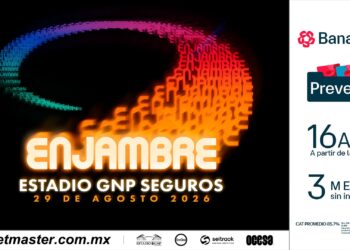 Enjambre hace historia: la banda anuncia su primer concierto en solitario en el Estadio GNP Seguros