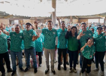 Pepe Couttolenc y Montaño muestran el músculo del Verde en Atizapán
