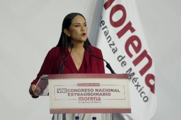 Ariadna Montiel es elegida como presidenta en Congreso Nacional de Morena