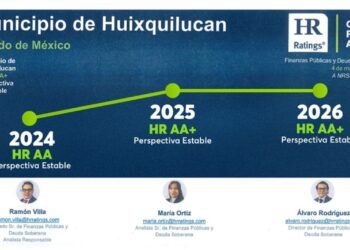 Huixquilucan nuevamente con calificación crediticia favorable