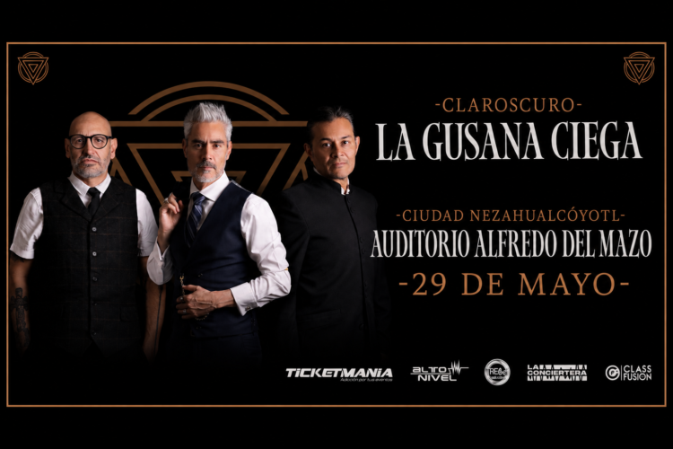 La Gusana Ciega prepara un desembarco histórico este fin de semana en Nezahualcóyotl con «Claroscuro»