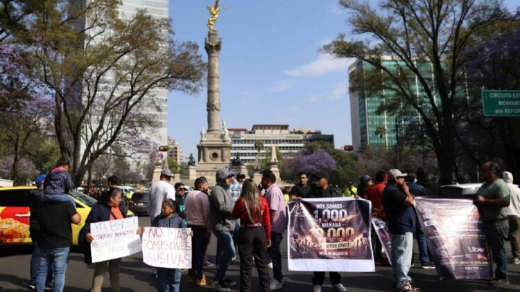 Arrancan en la CDMX marchas de varias organizaciones con motivo del Día del Trabajo