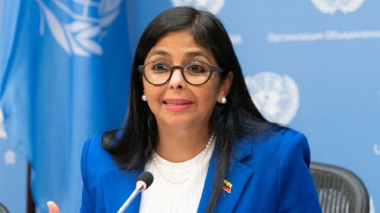 Delcy Rodríguez acude a la Corte Internacional de Justicia por disputa territorial entre Venezuela y Guyana