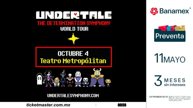 ¡Alerta Gamer! UNDERTALE llegará a México con una experiencia inmersiva